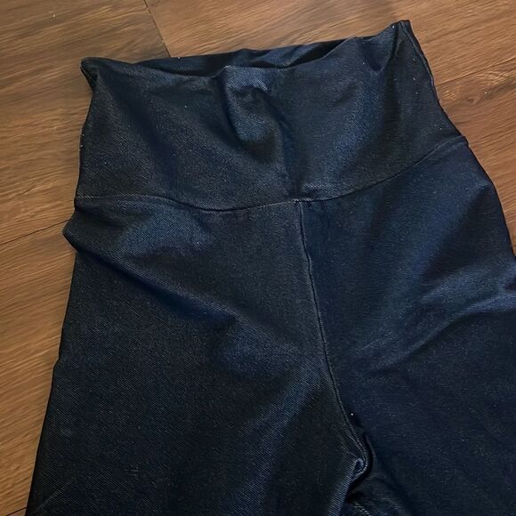 Jean Jeggings - Size Small - American Apparel Jean Like Leggings High Waisted - Picture 4 of 5